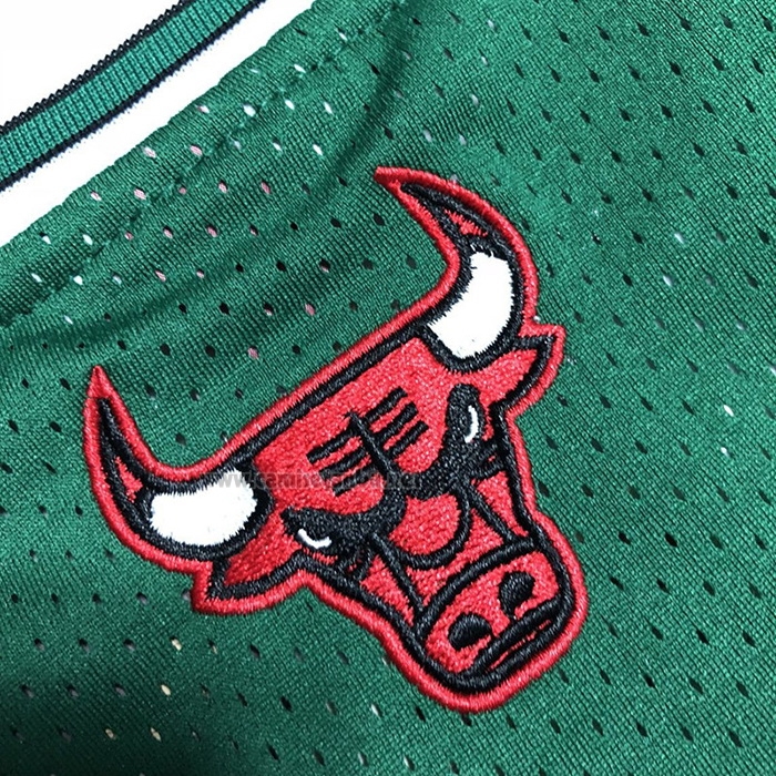 Camiseta Chicago Bulls Derrick Rose #1 Mitchel & Ness 2008-09 Verde